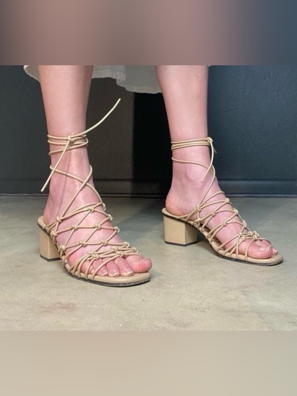 Chloé Jamie Knot Wrap Sandal